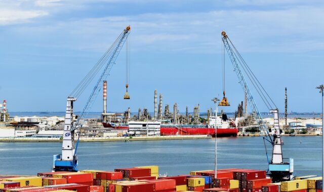 loading dock, sea, nature, port, ships, harbor, cargo ship, freighter, ocean, dock, cargo