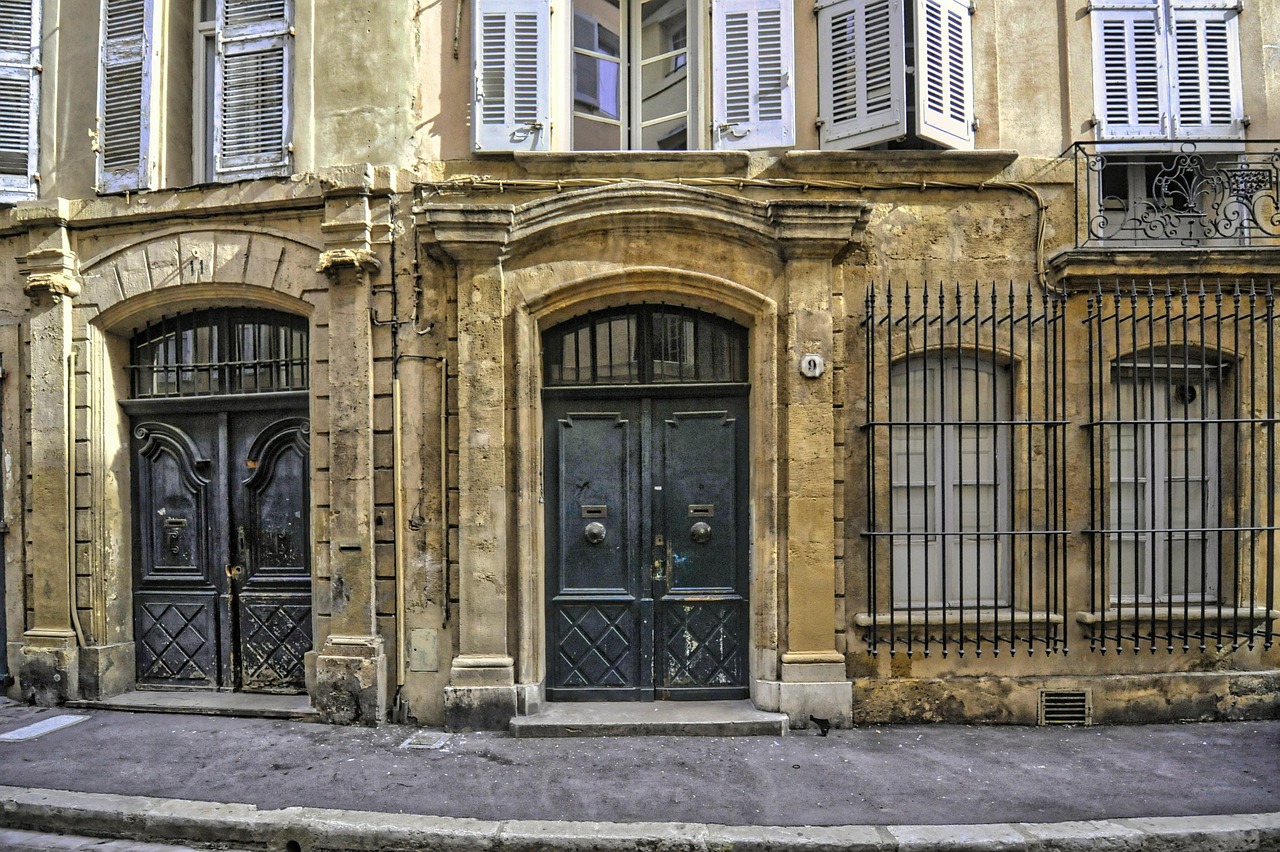 door, building, facade, porch, wall, pane, sculpture, heritage, window, market, entry