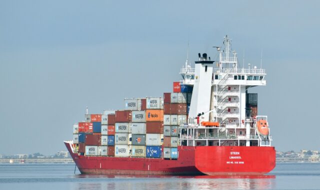 cargo ship, freighter, sea, ship, ocean, nature, container ship, vessel, transportation