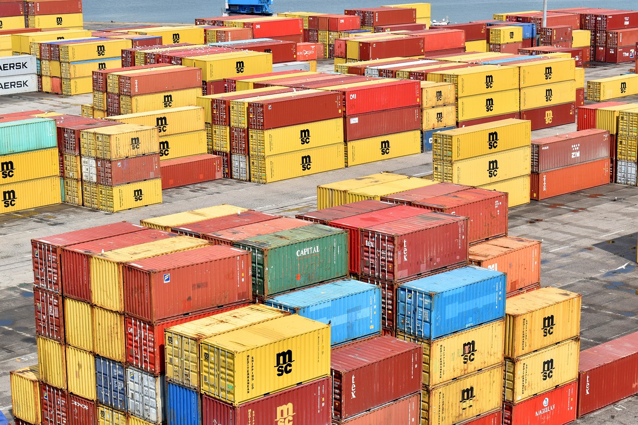 cargo, port, nature, ocean, ship, boat, china