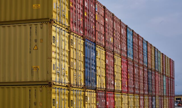 container, goods, ship, port, cargo, shipment, tower crane, transport, industry, water, logistics, terminal, trade, export, storage, sea, sky, traffic, nature, street, technology, ships, free