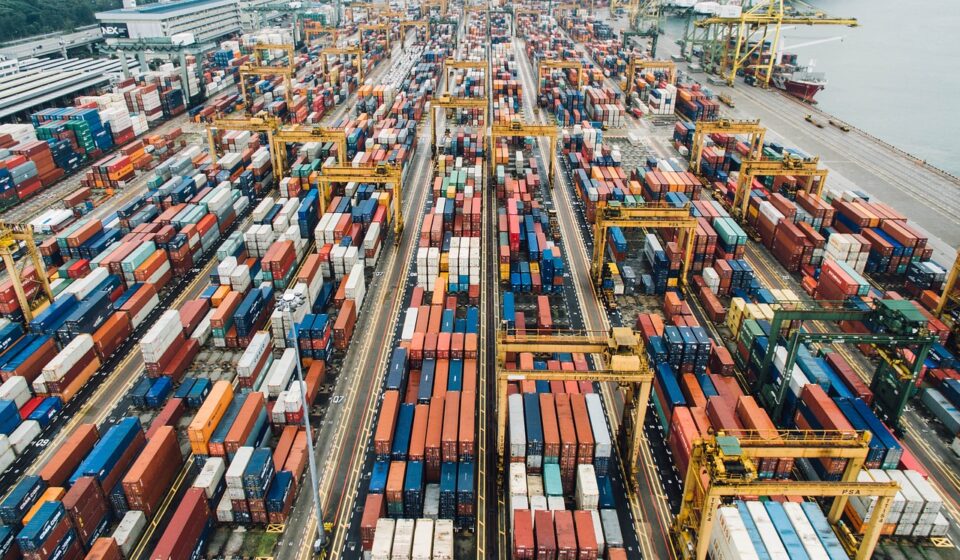 container, van, export, nature, travel, cargo, wharf, block, transportation, architecture, sea
