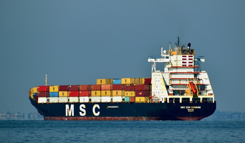 cargo ship, ship, sea, ocean, freighter, nature, container ship, transport, sailing