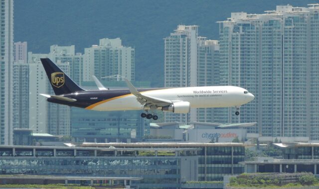 hongkong, airplane, travel, airport, asia, nature, architecture, flight, hong, kong, building, transportation, city, terminal, people, business, aircraft, vacation, international, departure, urban, trip, journey, plane, tourism, passenger, hk, modern, transport, aeroplane, fly, jet, aviation, air, airline, sky, commercial, cargo, wing, fast, engine, ups, blue plane, blue airplane