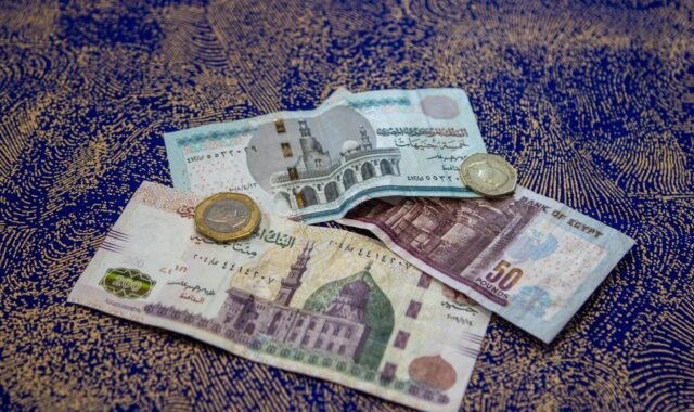 money, egyptian, pound, note, fifty, 50, coin, arabic, bright, currency, foreign, notes