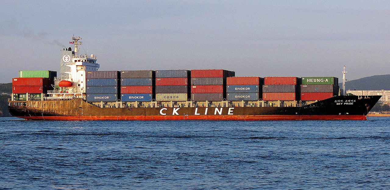 ships, vessel, container ship, sea, container, nature, transport, transportation, cargo, delivery, ocean, trade, import, export, port
